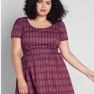 ModCloth Paper Clip dress with pockets!